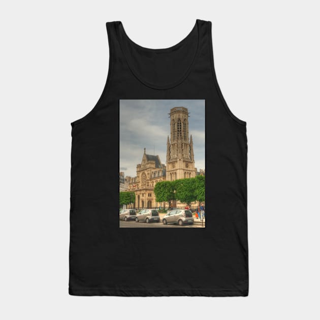 Saint-Germain l'Auxerrois, Paris Tank Top by Michaelm43